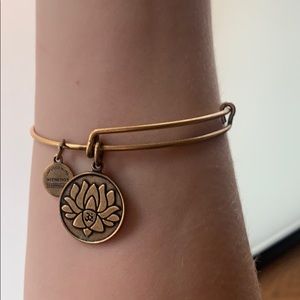 Alex and ani lotus bracelet